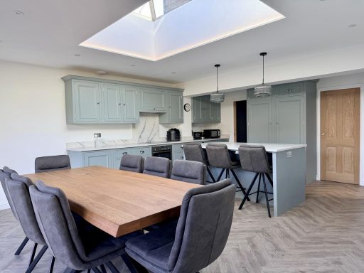 Rear kitchen extension in Poole adding space and natural light