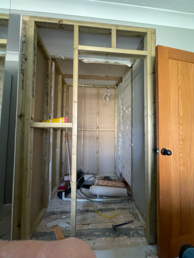 Custom shower room installation in Poole with clean lines and premium fixtures