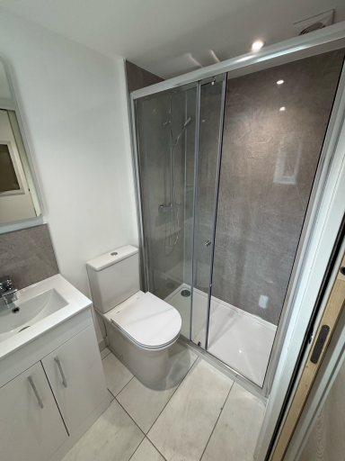 Completed garage conversion in Poole featuring a modern bedroom